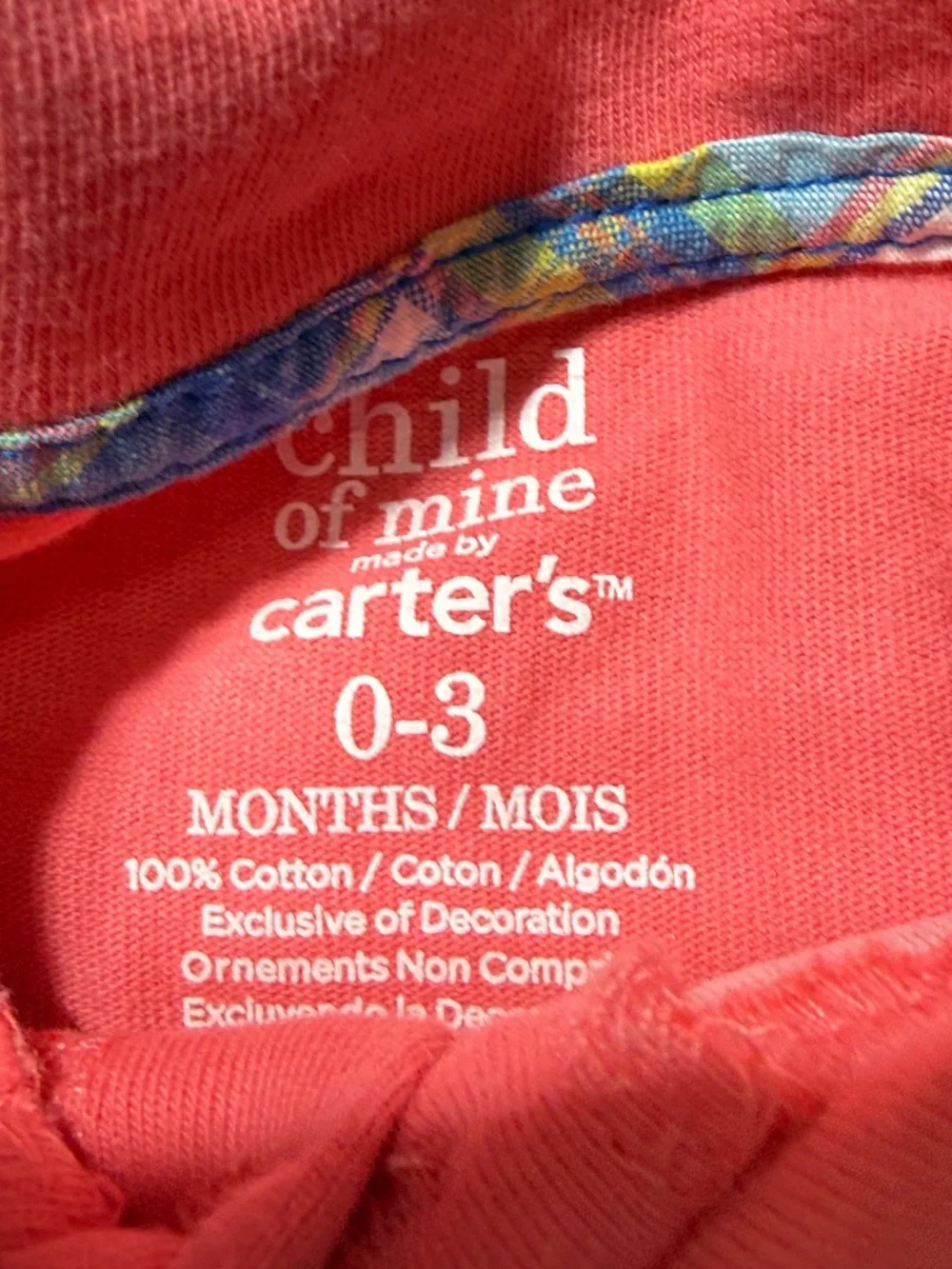 Carter's Baby Boy Polo and Shorts Plaid Outfit Size 0-3 Months